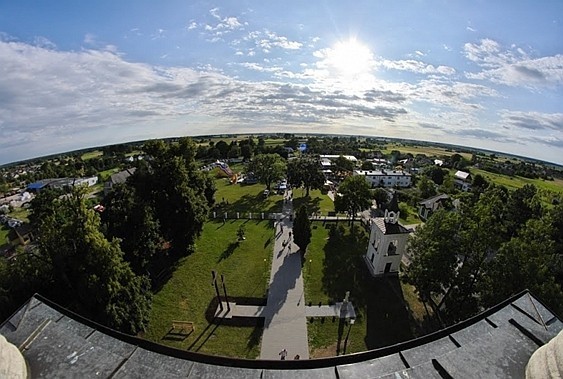 Panorama z wieży kościelnej